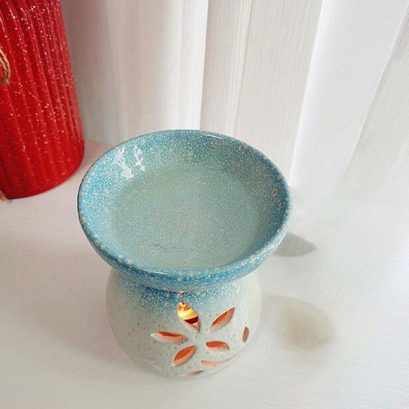 Handmade Porcelain Aroma Burne - Candle Supplies Fragrance Oil 评论和价格