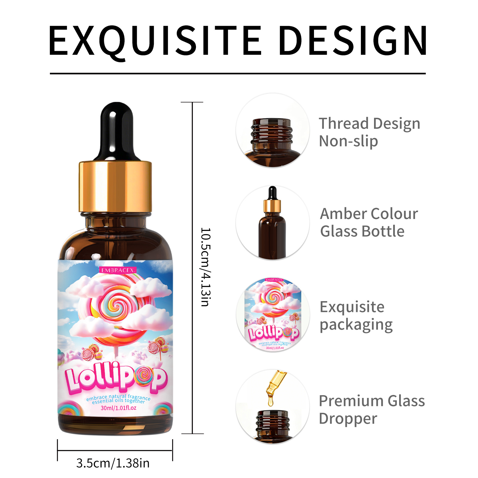 30ml  Lollipop Fragrance Oils  - Candle Supplies Fragrance Oil 评论和价格