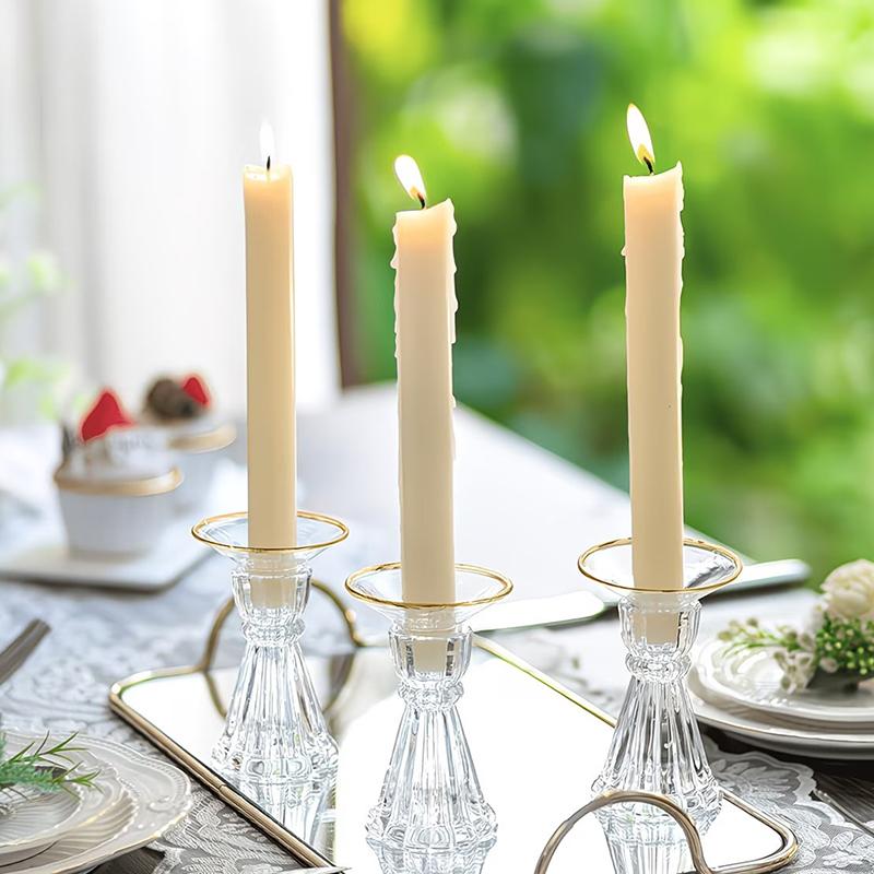 Hot Sale 3Pack Glass Candle Ho - Candle Supplies For Sale 评论和价格
