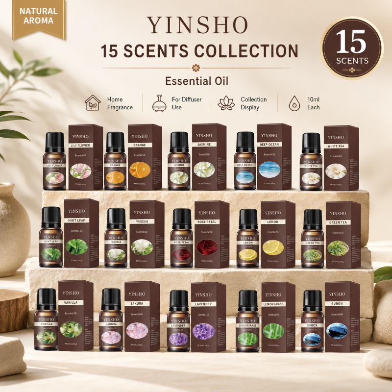 Fragrance Essential Oil Set 15 - Candle Supplies Fragrance Oil 评论和价格