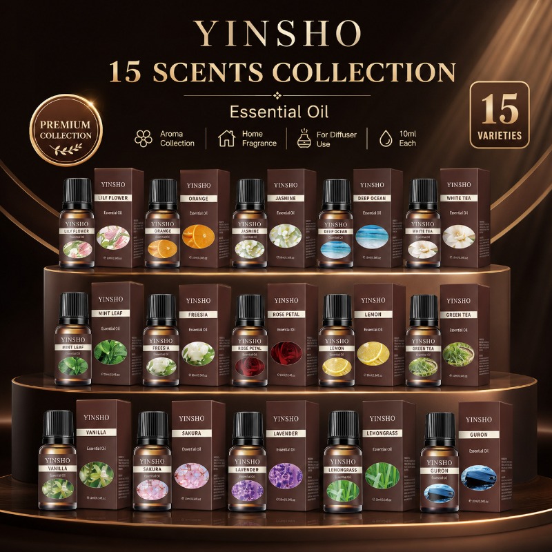Fragrance Essential Oil Set 15 - Candle Supplies Fragrance Oil 评论和价格